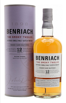 Виски Benriach The Smoky Twelve in tube 700 мл
