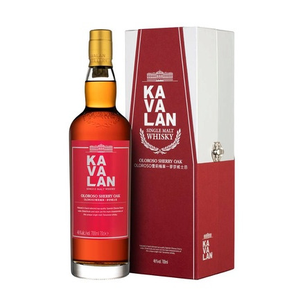 Виски Kavalan Oloroso Sherry Oak gift box  750 мл  46 %