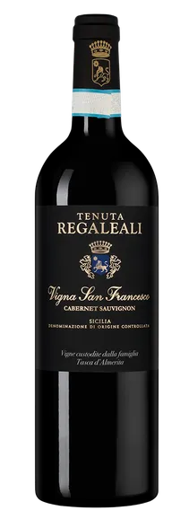 Вино Tasca d'Almerita Tenuta Regaleali Cabernet Sauvignon Vigna San Francesco  2020  750 мл