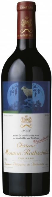 Вино Chateau Mouton Rothschild Pauillac AOC Premier Grand Cru Classe   2008 750 мл