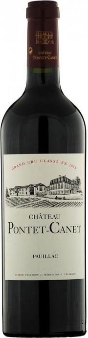Вино Chateau Pontet-Canet  Pauillac AOC 5-me Grand Cru Classe 2020 750 мл