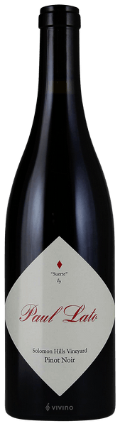 Вино Paul Lato Suerte Solomon Hills Vineyard Pinot Noir  Поль Лато   Санта-Мария Суерте Соломон-Хиллз Виньярд Пино Нуар 2019 750 мл