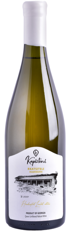 Вино  Kapistoni Winery  Rkatsiteli Qvevri Batono 2022  750 мл  13%