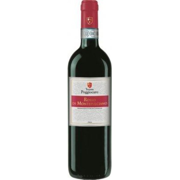 Вино Rosso di Montepulciano Tenute Poggiocaro Россо ди Монтепульчано Тенуте Поджиокаро 2016 750 мл