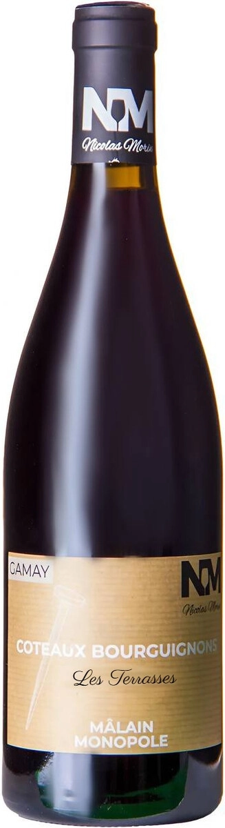 Вино Maison Nicolas Morin Coteaux Bourguignons Gamay Les Terrasses  2022  750 мл