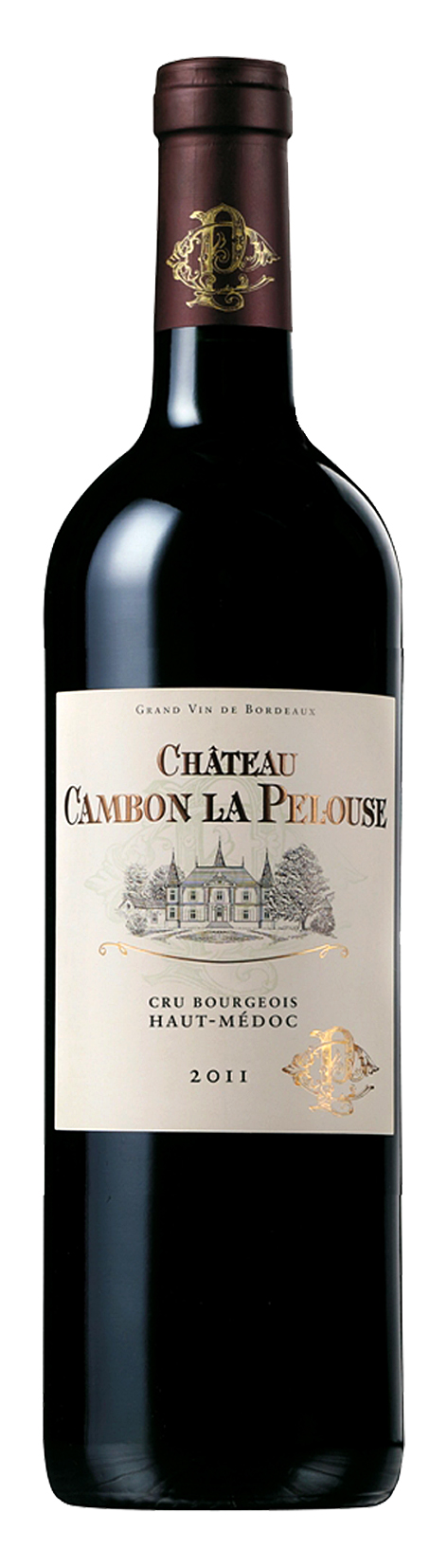 Вино  MAISON SICHEL CHÂTEAU CAMBON LA PELOUSE CRU BOURGEOIS AOC HOUT MEDOC  2011 750 мл