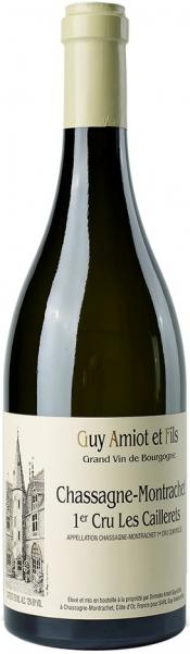 Вино Domaine Amiot Guy et Fils Chassagne-Montrachet Premier Cru  Les Caillerets AOC  2019 750 мл