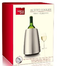 Охладительная рубашка VacuVin RI Wine Cooler Elegant Stainless Steel для вина емкостью 0,75л, материал: нержавеющая сталь