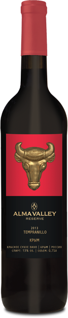 Вино Alma Valley TEMPRANILLO RESERV  2019 750 мл