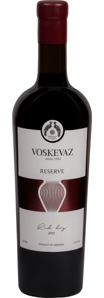 Вино Voskevaz Reserve  Воскеваз Резерв  красное сухое  2017 750 мл