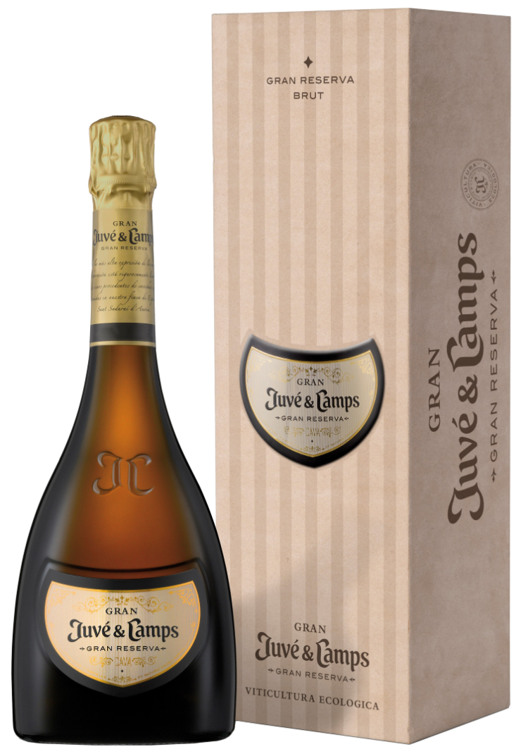 Игристое вино  Cava Gran Juvé & Camps Gran Reserva Brut gift box  2016 750 мл