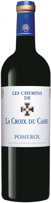 Вино   Les Chemins de La Croix du Casse  Pomerol AOC  2018 750 мл  13,5 %