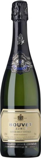 Игристое вино Bouvet Ladubay Saphir  Brut Vintage Saumur AOC  2017  750 мл