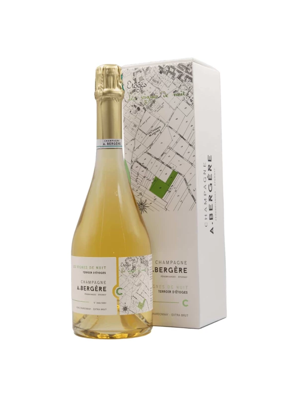 Шампанское A. Bergere Les Vignes de Nuit gift box  2019  750 мл