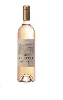 Вино Bellecour Rose Бэлькур АОС Бордо 2015 750 мл