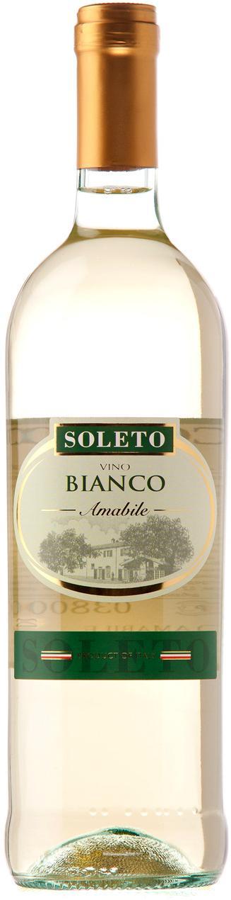 Вино Soleto Bianco Amabile Солето Бьянко Амабиле 750 мл