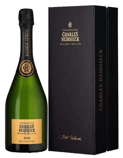 Шампанское Charles Heidsieck  Brut Millesime gift box 2018  750 мл