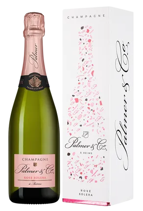 Шампанское  Palmer & Co  Rose Solera    gift box  750 мл 12 %