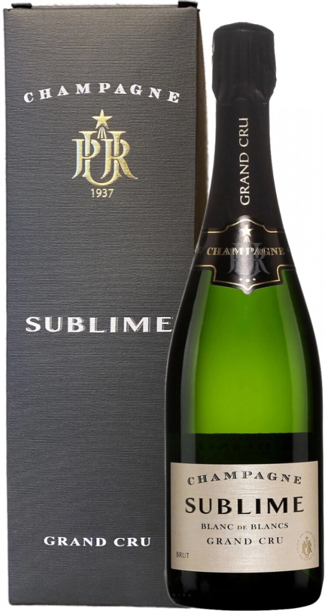 Шампанское Sublime Blanc de Blancs Brut Grand Cru Champagne AOC gift box  2014  750 мл  