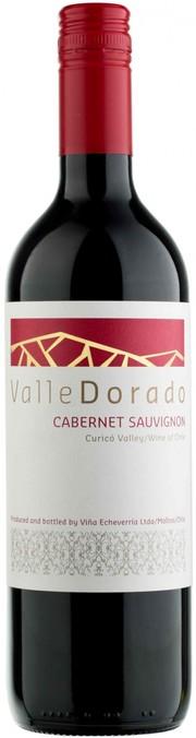 Вино VALLE DORADO CABERNET SAUVIGNON SEMI-SWEET, ВАЛЛЕ ДОРАДО КАБЕРНЕ СОВИНЬОН, кр. п/сл. 2013
