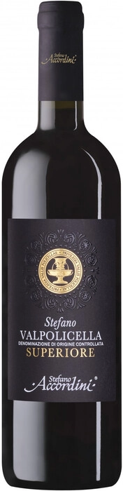 Вино Stefano Accordini  Stefano Valpolicella Superiore DOC  Стефано Вальполичелла Супериоре 2021  750 мл  13%