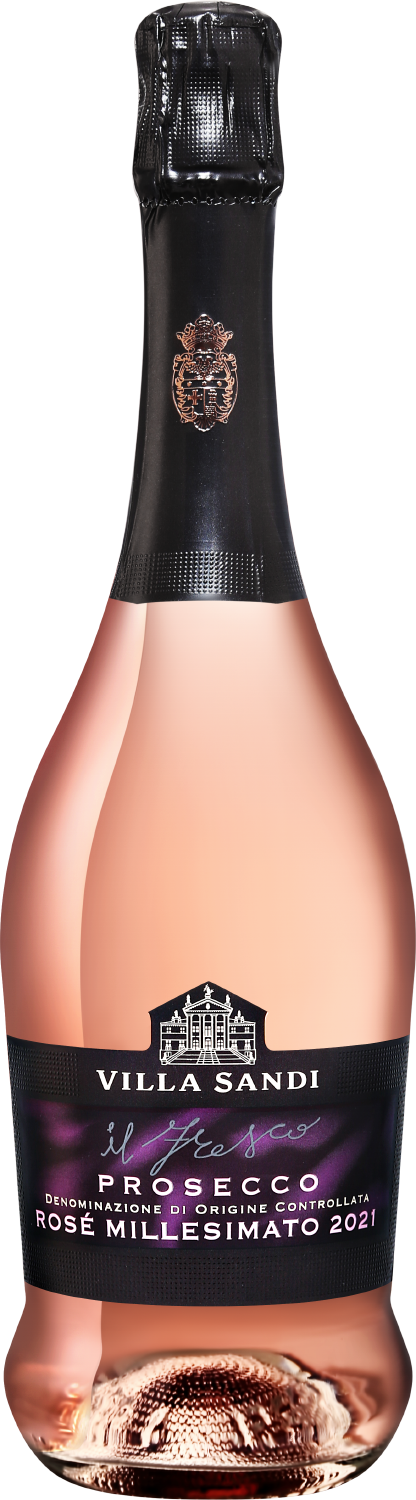 Игристое вино Fresco Rose Millesimato Prosecco DOC Villa Sandi  2021 750мл