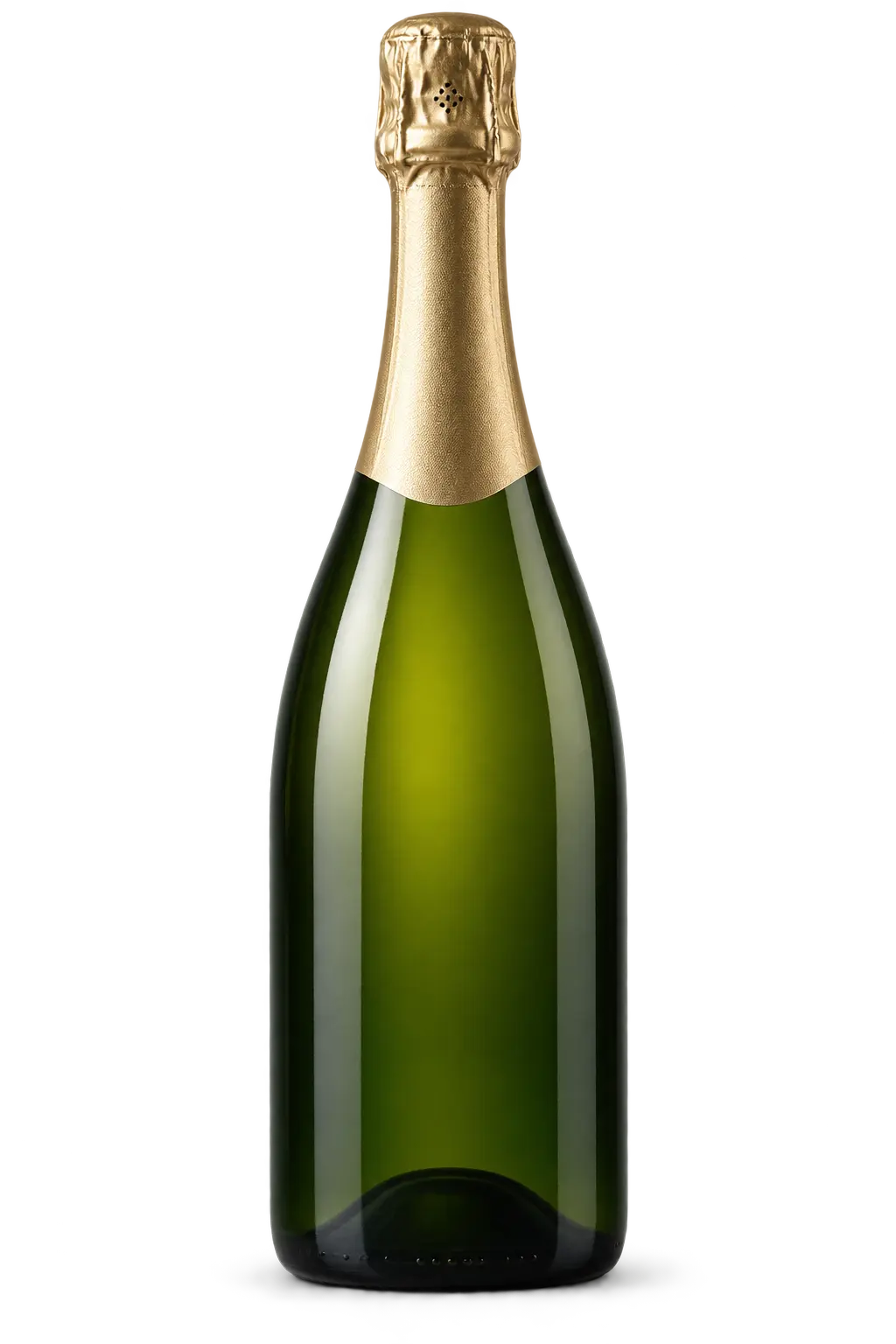 Бутылка игристого вина