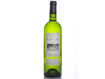 Вино Chateau de Callac Blanc  Graves AOC   2022 750 мл 12,5%