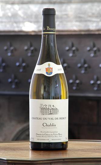 Вино Château du Val de Mercy Chablis 2019 750 мл 13,5% 