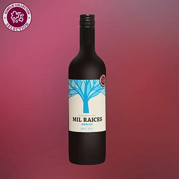 Вино Mil Raices Merlot  750 мл 13%
