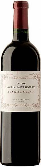 Вино Chateau Moulin Saint-Georges  Saint-Emilion Grand Cru  2014 750 мл 