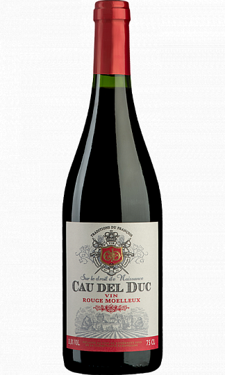 Вино Cau Del Duc Rouge Moelleux semi sweet  750 мл