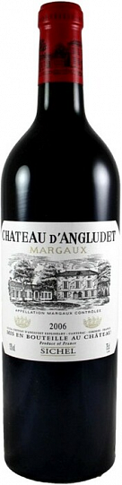 Вино Chateau d'Angludet Margaux AOC  2006 750 мл