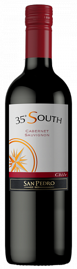 Вино 35º South Cabernet Sauvignon red   2020  750 мл