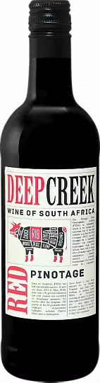 Вино Home of Origin wine Deep Creek Pinotage Western Cape WO  2021  375 мл  13,5 %