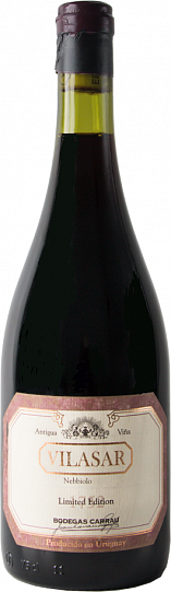 Вино Bodegas Carrau Vilasar Nebbiolo Limited Edition 2009 750 мл 13.5%