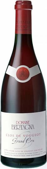 Вино Domaine Bertagna Clos de Vougeot Grand Cru  2014 750 мл