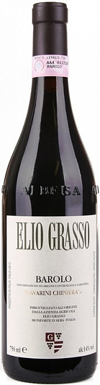 Вино Elio Grasso Gavarini Vigna Chiniera DOCG  2012 750 мл
