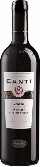 Вино Canti Merlot Veneto IGT   2018 750 мл 11,5%