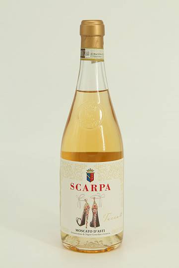 Игристое вино Scarpa Tacco12 Moscato d'Asti DOCG 2022 750 мл 5%