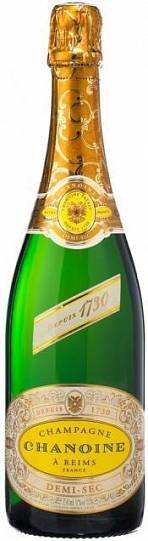 Шампанское Chanoine Demi-Sec  2019 750 мл