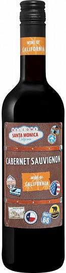 Вино "Santa Monica"  Cabernet Sauvignon   2018  750 мл