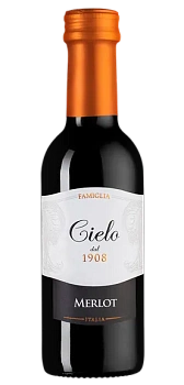 Вино Cielo e Terra  Merlot IGT  2023  187 мл