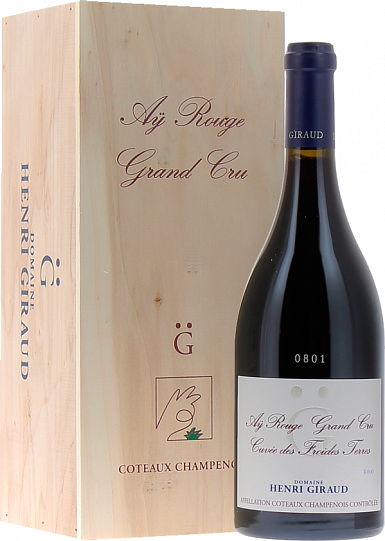 Вино Henri Giraud  Cuve des Froids Terres, Ay Rouge Grand Cru, Coteaux Champenois Ан