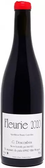 Вино Georges Descombes Fleurie Vieilles Vignes AOC 2020 750 ml red dry