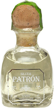 Текила Patron Silver  Патрон Сильвер  50 мл