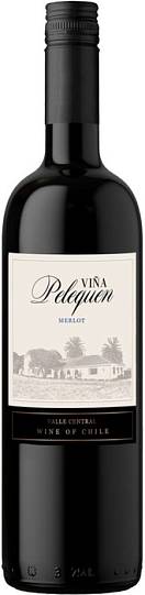 Вино  Vina Pelequen  Merlot  Valle Central DO  750 мл 