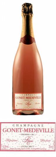 Шампанское Champagnes Gonet-Medeville Premier cru ROSE     750 мл