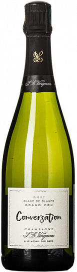 Шампанское Champagne J.L. Vergnon  Conversation Brut Blanc de Blancs Grand Cru 7