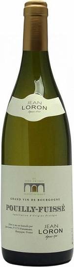 Вино  Jean Loron Pouilly-Fuisse 750 мл